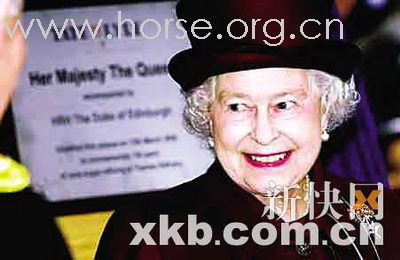 英女王过82岁生日 女骑兵庆典上摔下马(组图)