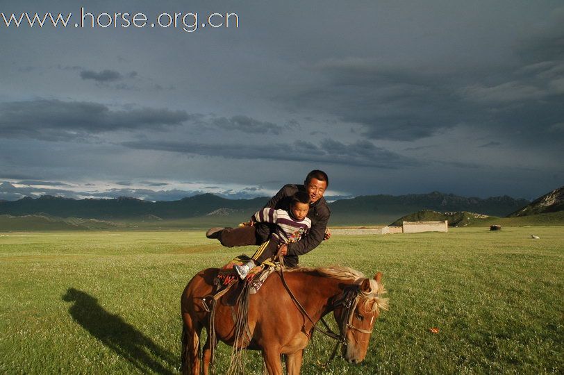 2010巴音布鲁克环天鹅湖耐力赛精彩图片—马背儿童系列