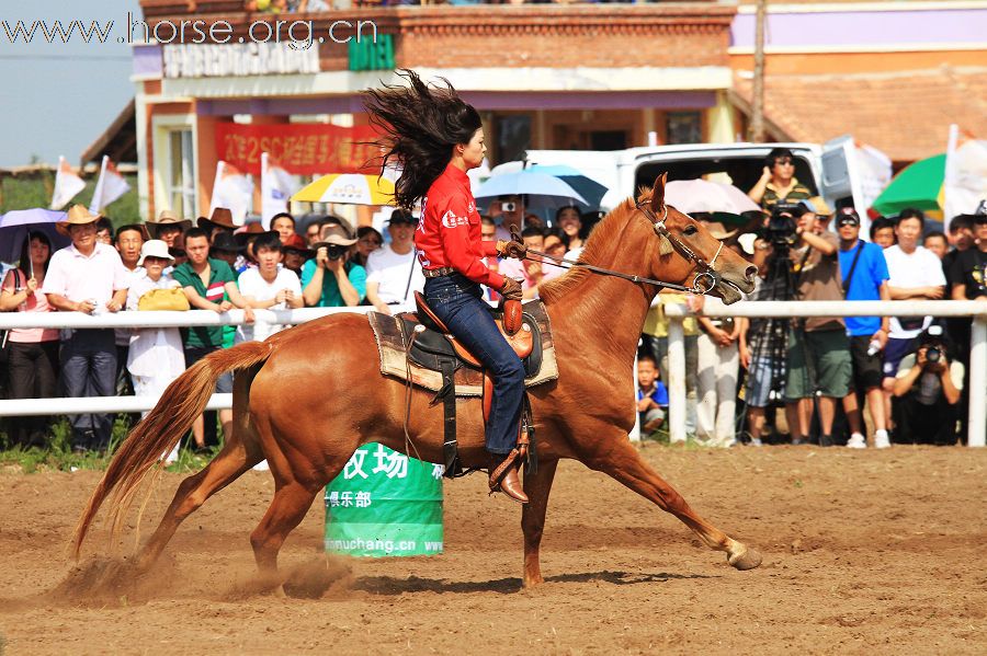 2010马术绕桶赛