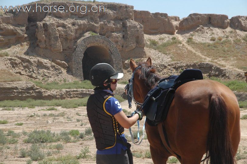 古代要塞废墟，藏兵洞：银川耐力赛报到验马
