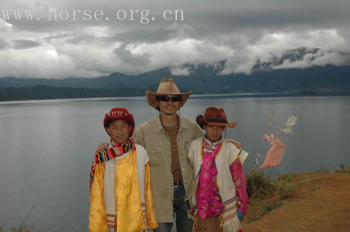 滇西北（中甸丽江泸沽湖）三人探险队－马不停蹄之5（环泸沽湖野骑）