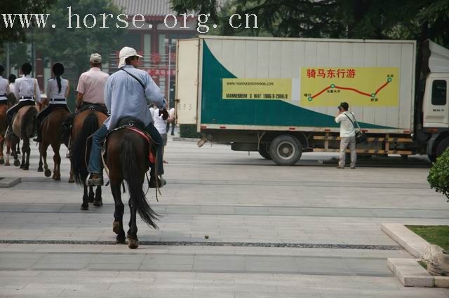 骑兵队与芬兰马友技术交流