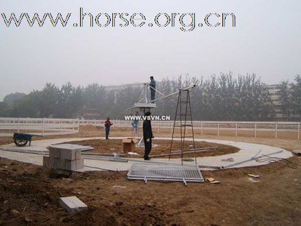 北京2008奥运会中国现代五项基地遛马机实例工程