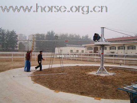 北京2008奥运会中国现代五项基地遛马机实例工程