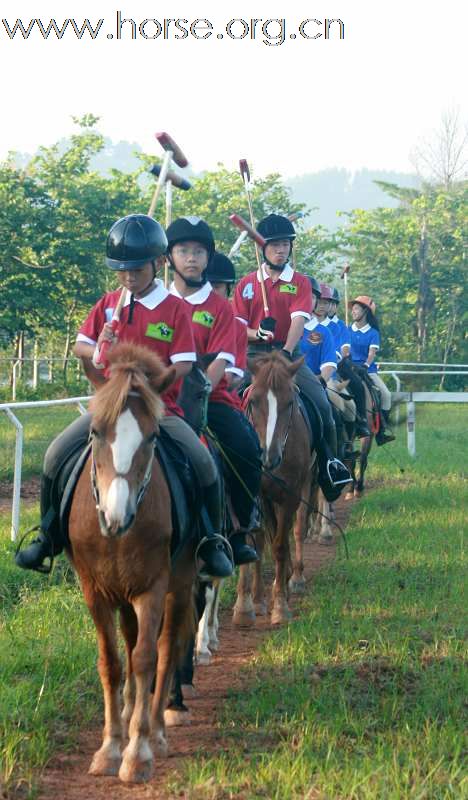 [推荐]放下高贵的面纱，让我们都来热爱POLO-----2010南宁乘风寨少年马球英语夏令营随记1