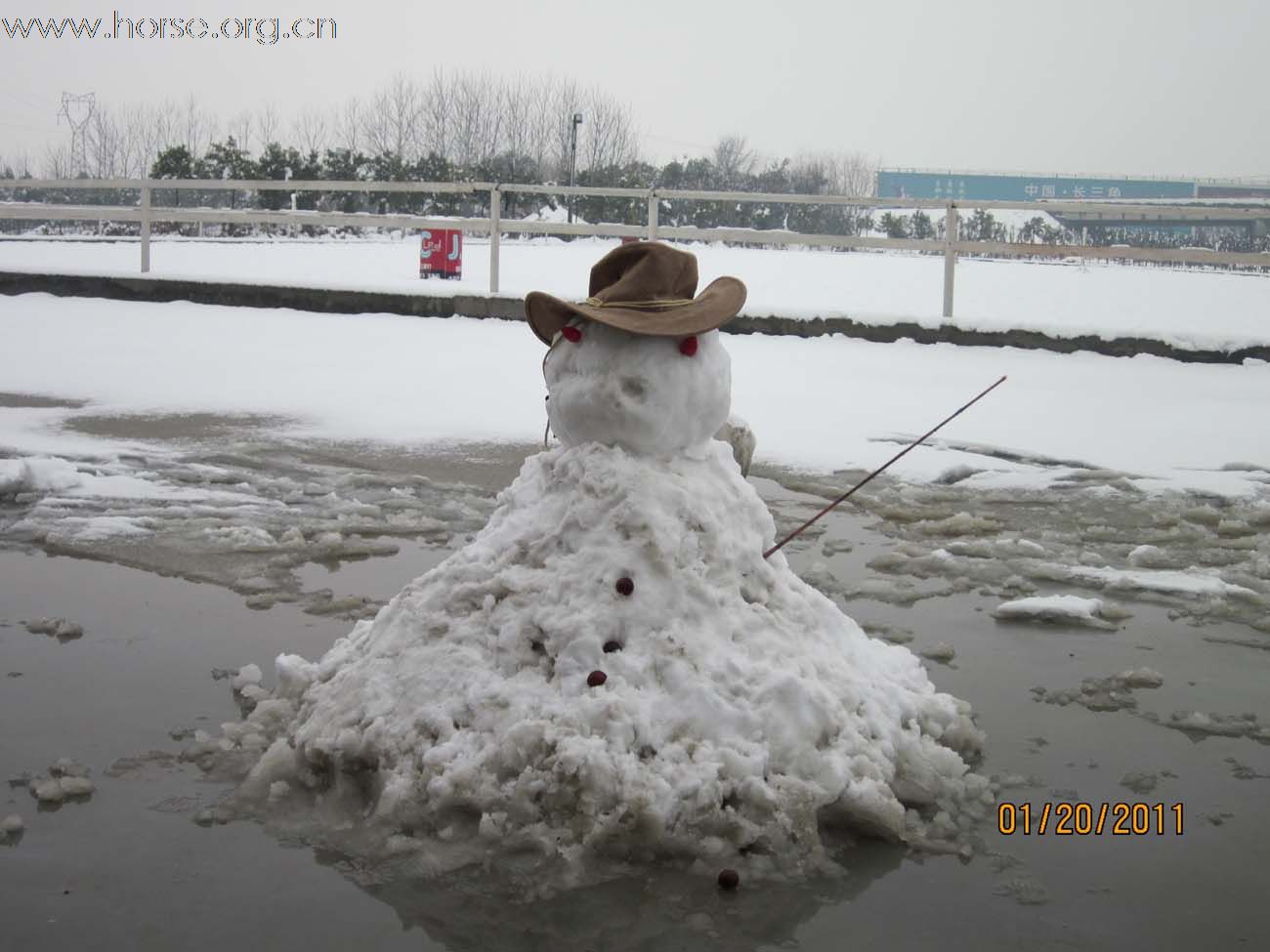 2011年马场第一场雪