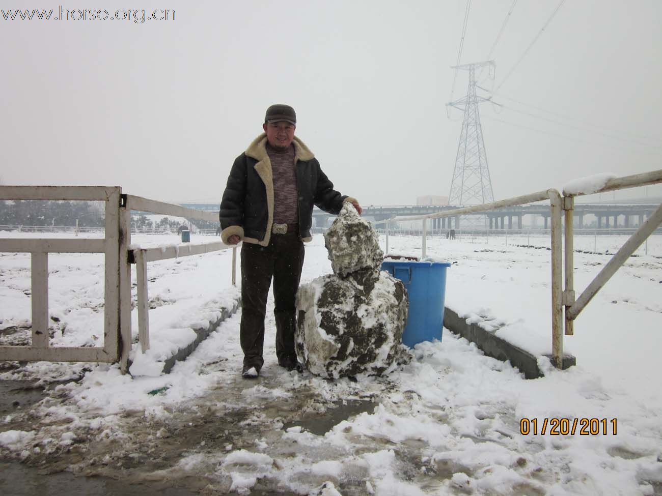 2011年马场第一场雪